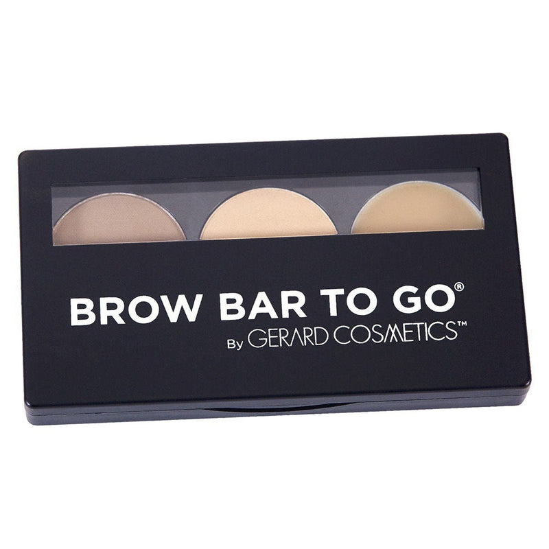 Gerard Cosmetics Brow Bar To Go BLONDE TO BRUNETTE -COMPLETE EASY BROW KIT with brow powders and brow wax for sculpting, contouring and filling in thinning or sparse brows Easy to get bold brows. - BeesActive Australia