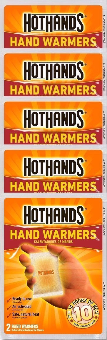 HotHands Hand Warmers, 10 count (5 pack with 2 warmers per pack) - BeesActive Australia