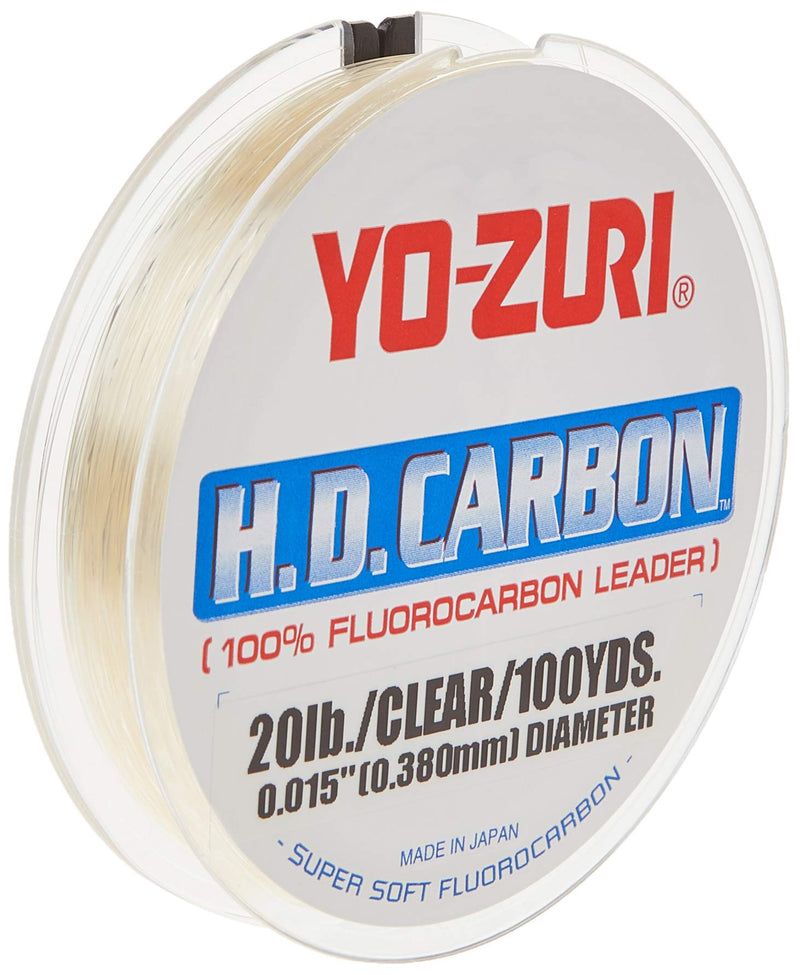 Yo-Zuri H.D. Carbon Fluorocarbon Leader Line 8-Pound/30-Yard Multi - BeesActive Australia