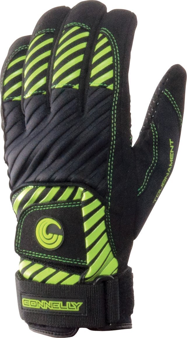 MENS TOURNAMENT WATERSKI GLOVE X-Small GREEN - BeesActive Australia