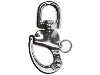 [AUSTRALIA] - Jingyi Marine Durable Stainless Steel Snap Shackles Quick Release Swivel Bail Rigging (3-1/2") 