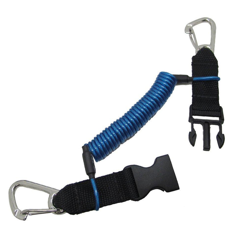 [AUSTRALIA] - Scuba Choice Diving Deluxe Snappy Camera Lanyard with Heavy Duty Clips Blue 