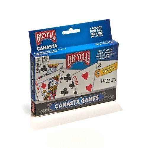 [AUSTRALIA] - Poker Size (3.5 By 2.5 Inches) - Bicycle Canasta Games Playing Cards by Bicycle 