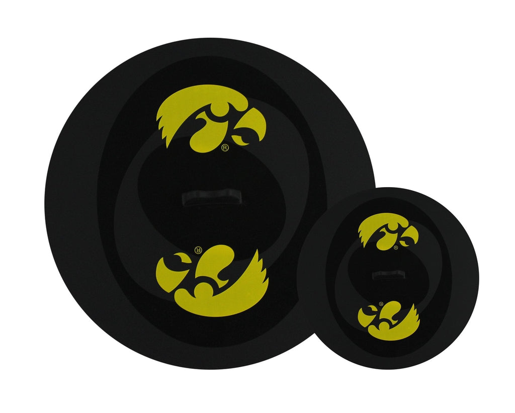 Fanpans MasterPieces NCAA Iowa Hawkeyes, Tailgate Lid Topperz, Black - BeesActive Australia