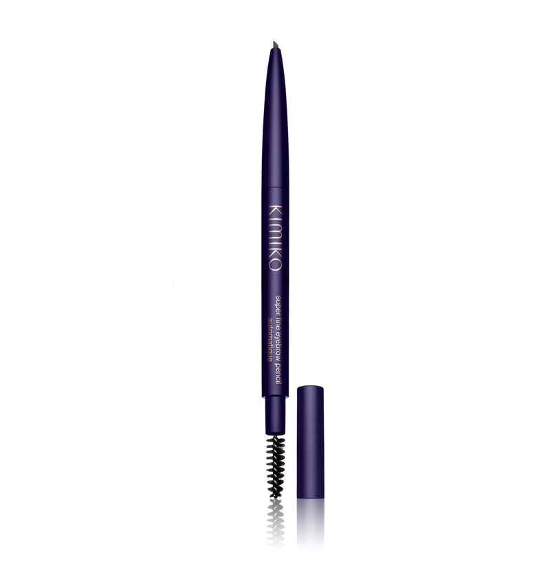 KIMIKO Super Fine Eyebrow Pencil Automatique - Coffee (Twist Up Pencil, Long Wear Formula, Comes with Covered Brush for Natural Looking Brows) - BeesActive Australia