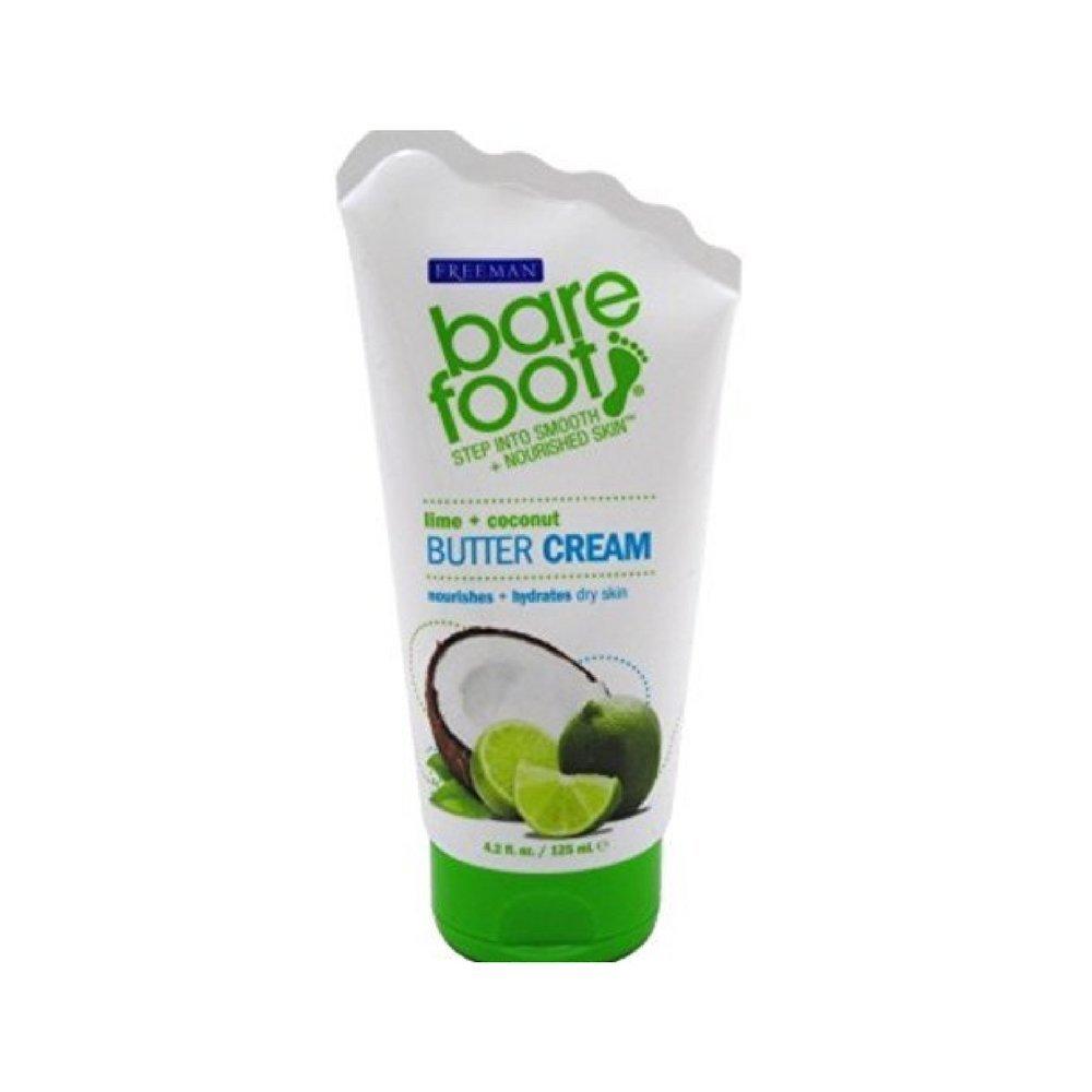 Freeman Bare Foot Butter Lime + Coconut 4.2 Ounce (124ml) (2 Pack) - BeesActive Australia