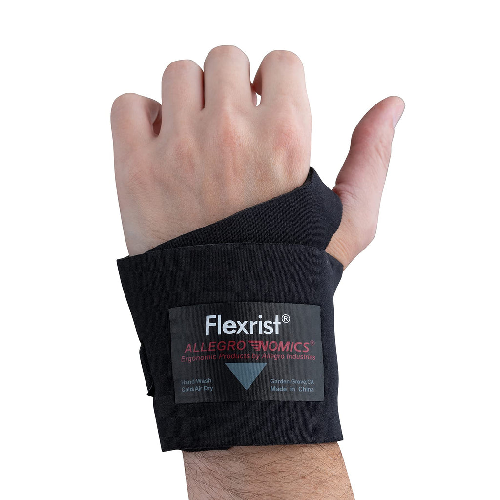 Allegro Industries 7311 Thin FlexRist Wrist Support, One Size, Black - BeesActive Australia