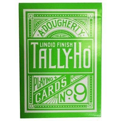 [AUSTRALIA] - Green Tally Ho Reverse Circle Back Limited Edition Playing Cards 