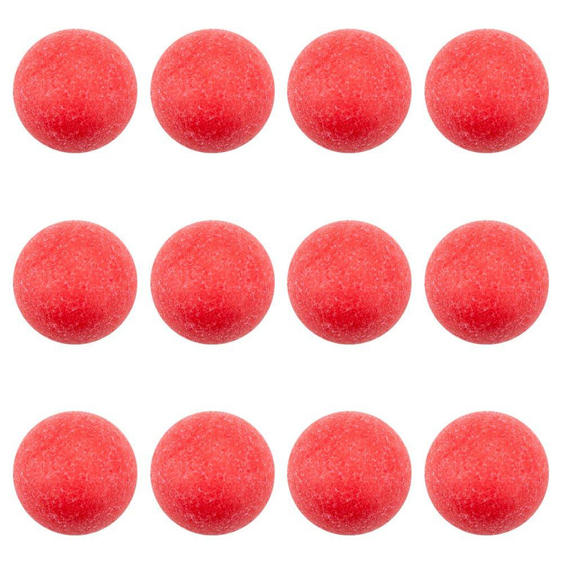 Brybelly Red Textured Foosballs for Standard Foosball Tables (Pack of 12) - BeesActive Australia