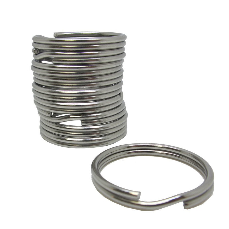 Scuba Choice Diving 32.3mm Stainless Steel Split Ring for BCD Attachment (10-Piece), 2.0mm - BeesActive Australia