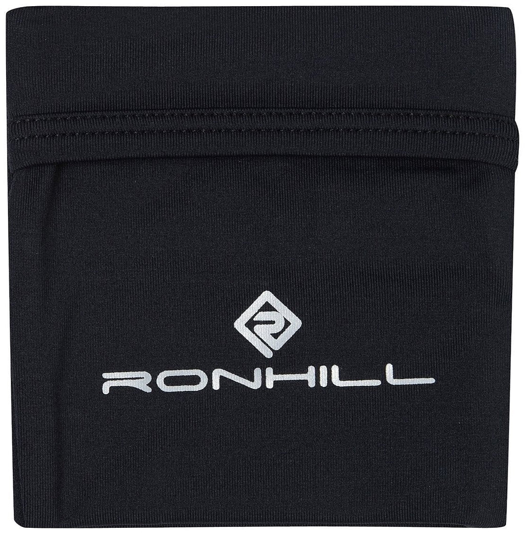 Ronhill Unisex-Adult Stretch Wrist Pocket, All Black, Small/Medium - BeesActive Australia