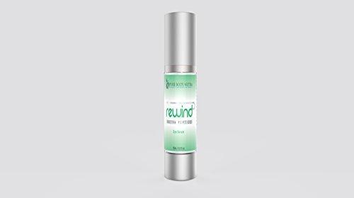 REWIND EYE SERUM by Pure Body Nutra - Best Anti Aging and Anti Wrinkle Eye Serum with EXTREME PEPTIDES - " REWIND " is the Botox Alternative for Men and Women - Concentrated eye serum , Not a Cream - ERASE CROWS FEET and WRINKLES ! - BeesActive Australia