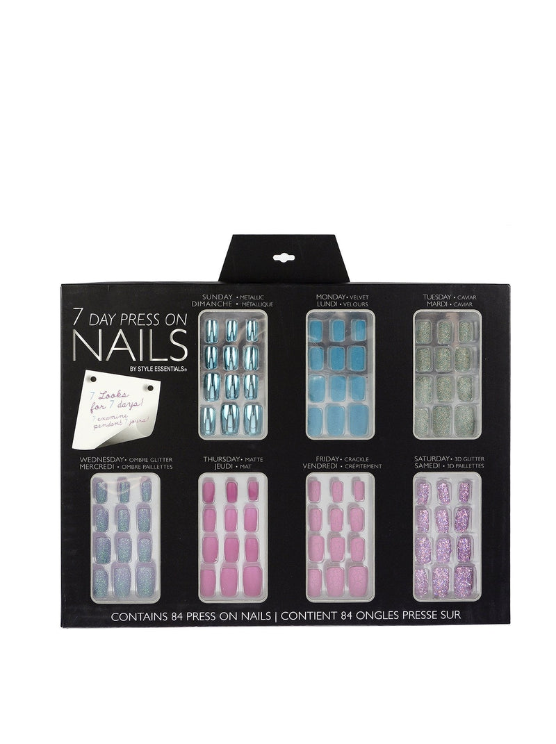 Style Essentials 7 Day Nail Set, 7 Count - BeesActive Australia