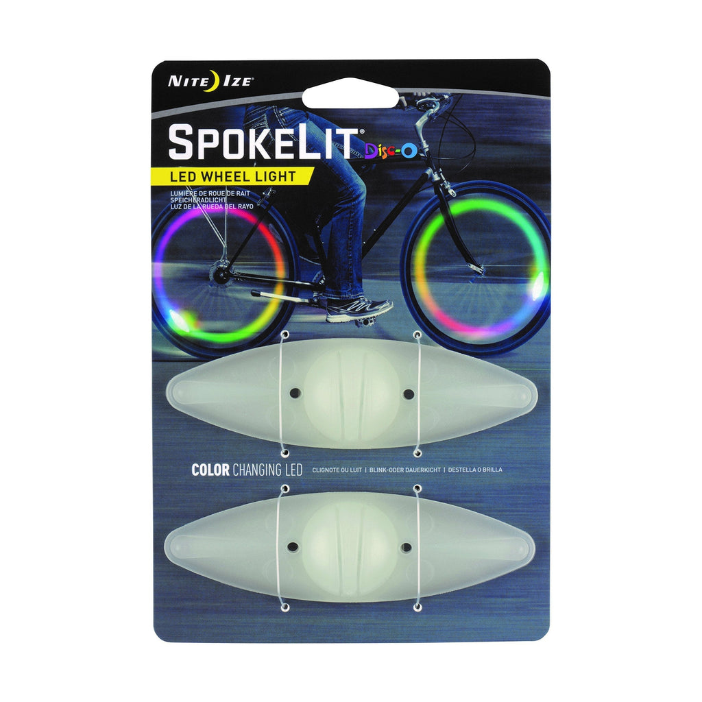 Nite Ize Spokelit LED Bicycle Spoke Light 2-pack Disc-O - BeesActive Australia