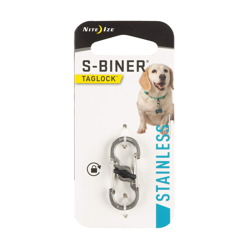 Nite Ize PLSBM-01-R3 S-Biner Taglock Stainless - BeesActive Australia