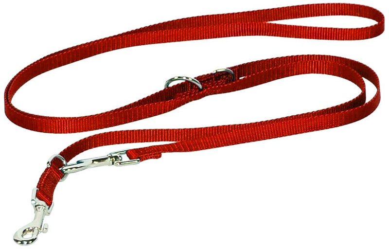Hamilton Wide Single Thick Nylon European Lead, 3/8-Inch, Red - BeesActive Australia