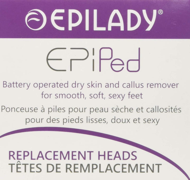 Epilady Callus Remover Replacement Heads, Transparent - BeesActive Australia