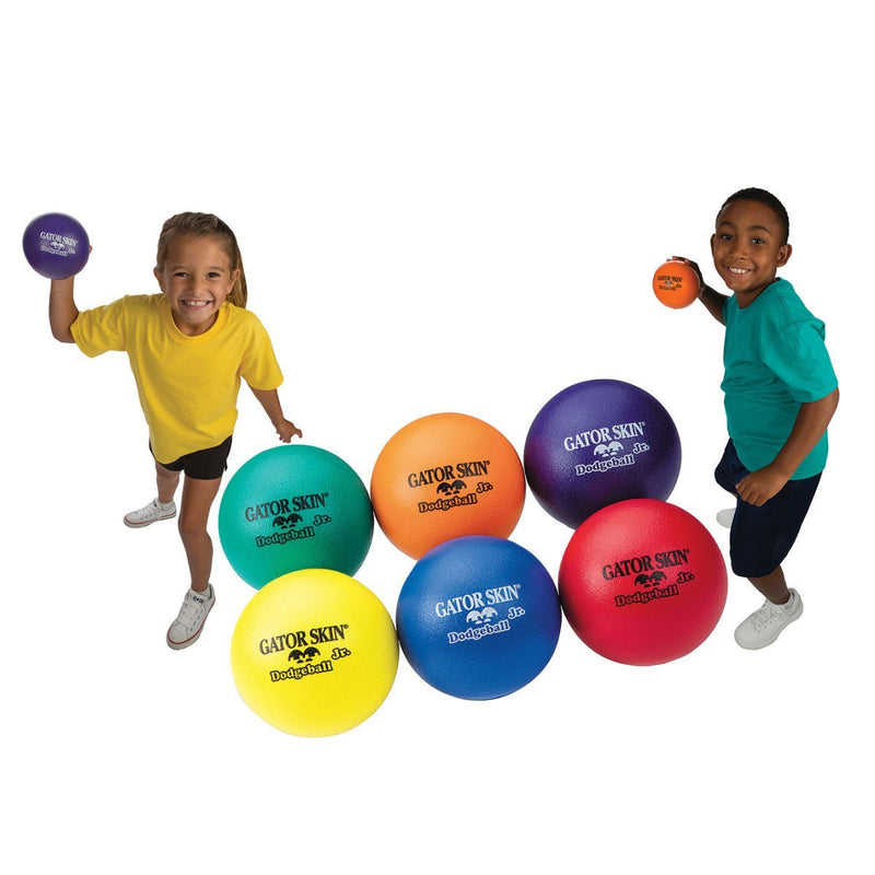 [AUSTRALIA] - S&S Worldwide UA011-6C Gator Skin 5" Dodge Ball Junior (Pack of 6) 