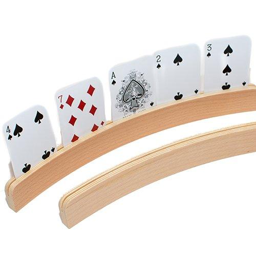 [AUSTRALIA] - Bello Games Wooden Card Holder Stands 