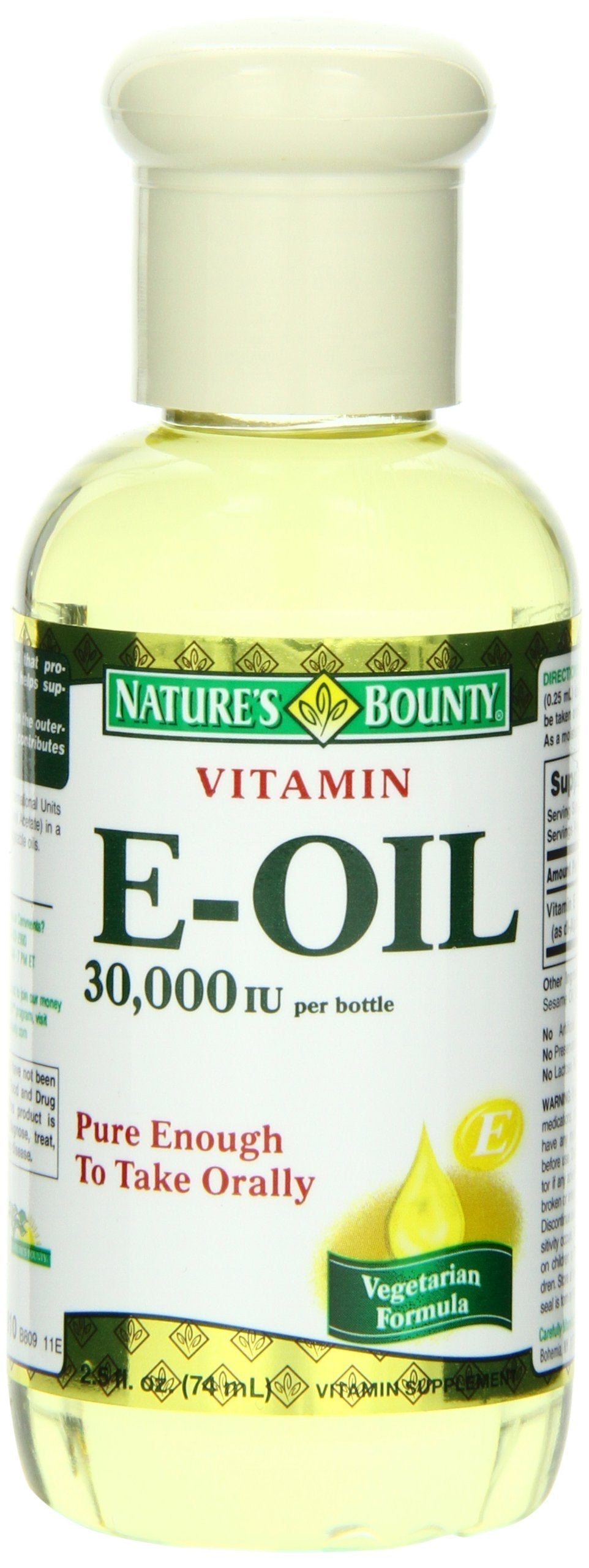 Nature's Bounty E Oil 30,000IU, 2.5 Fluid Ounce - BeesActive Australia