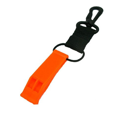 Storm Accessories Storm Scuba Divers Safety Whistle with Clip Orange - BeesActive Australia