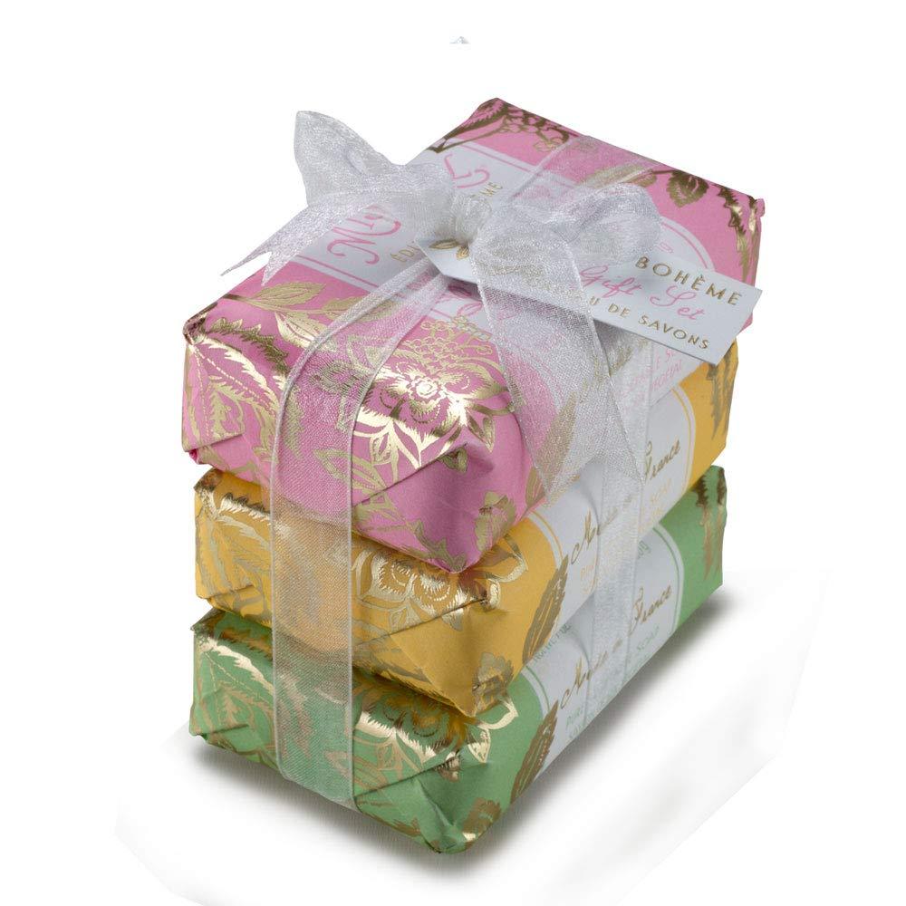 Mistral Edition Boheme Pastels 3 Soap Gift Set Assorted - BeesActive Australia
