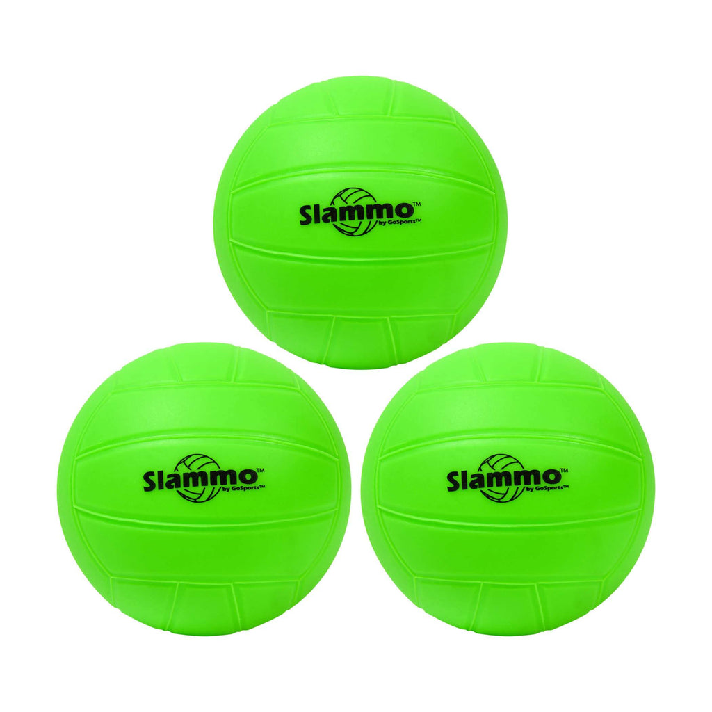 [AUSTRALIA] - GoSports Slammo Official Replacement Balls 3-Pack - Works for All Roundnet Game Sets - Choose Between Competition Size or XL Size Balls Regulation 3 Pack 