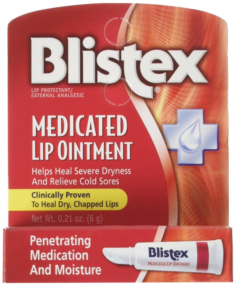 Blistex Medicated Lip Ointment 0.21 oz (Pack of 6) - BeesActive Australia