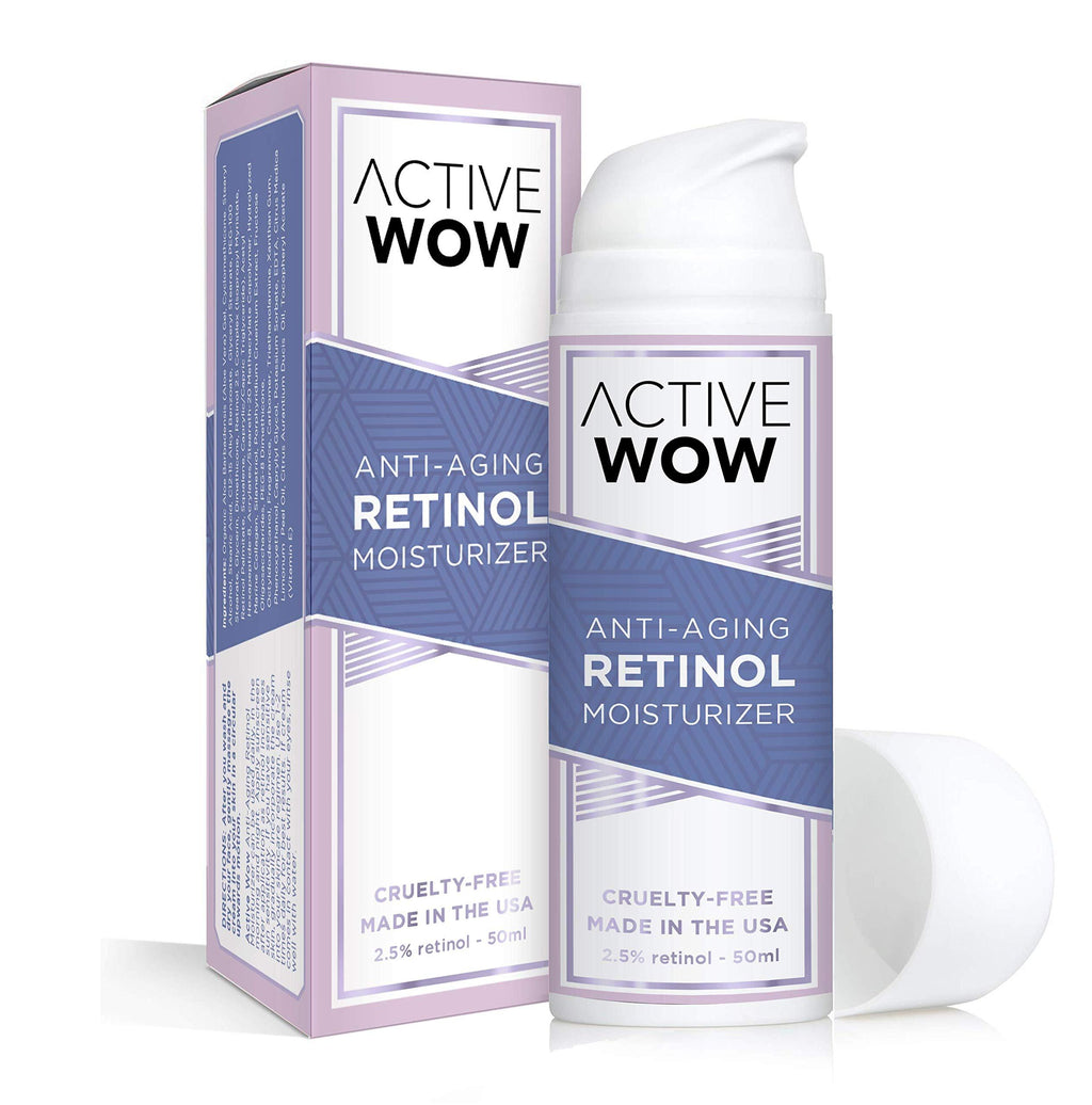 Retinol Cream for Face - Anti Aging Cream Deep Moisturizer, Wrinkle Cream for Face & Eyes, 2.5% Retinol Complex - BeesActive Australia