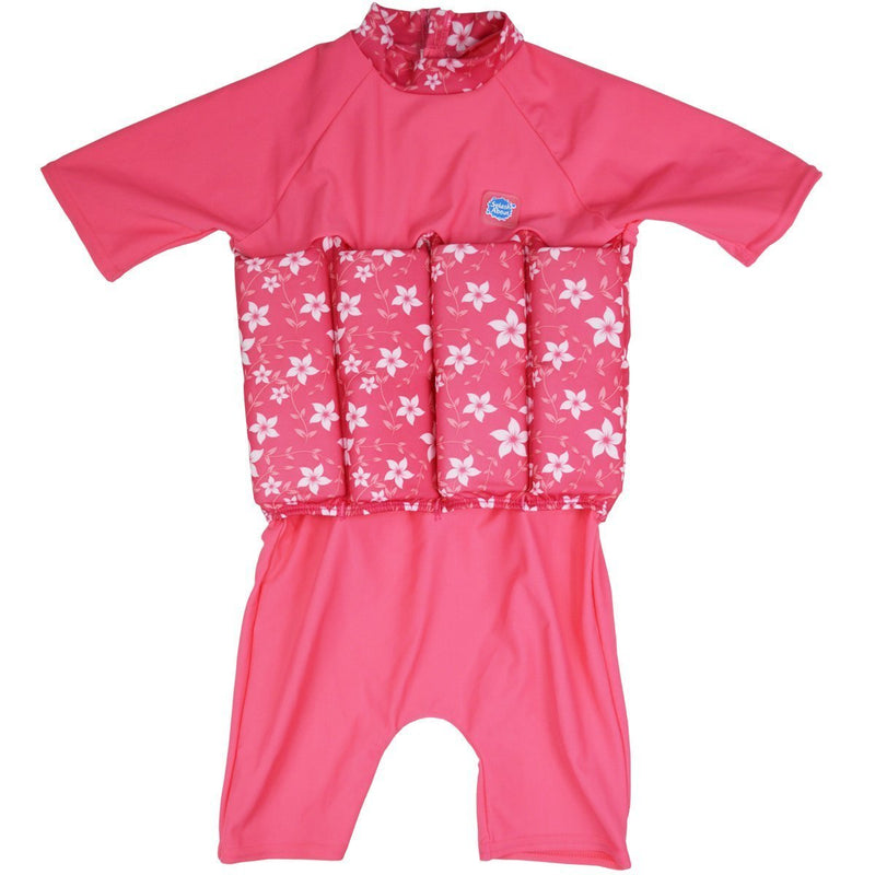 [AUSTRALIA] - Splash About Happy Nappy Swimsuit 2-4T Pink Blossom 