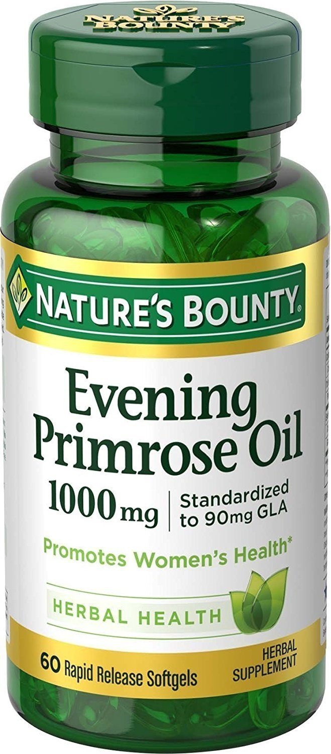 Nature's Bounty Nature's Bounty Evening Primrose Oil, 1000mg, 120 Softgels (2 X 60 Count Bottles), 120 Count () - BeesActive Australia