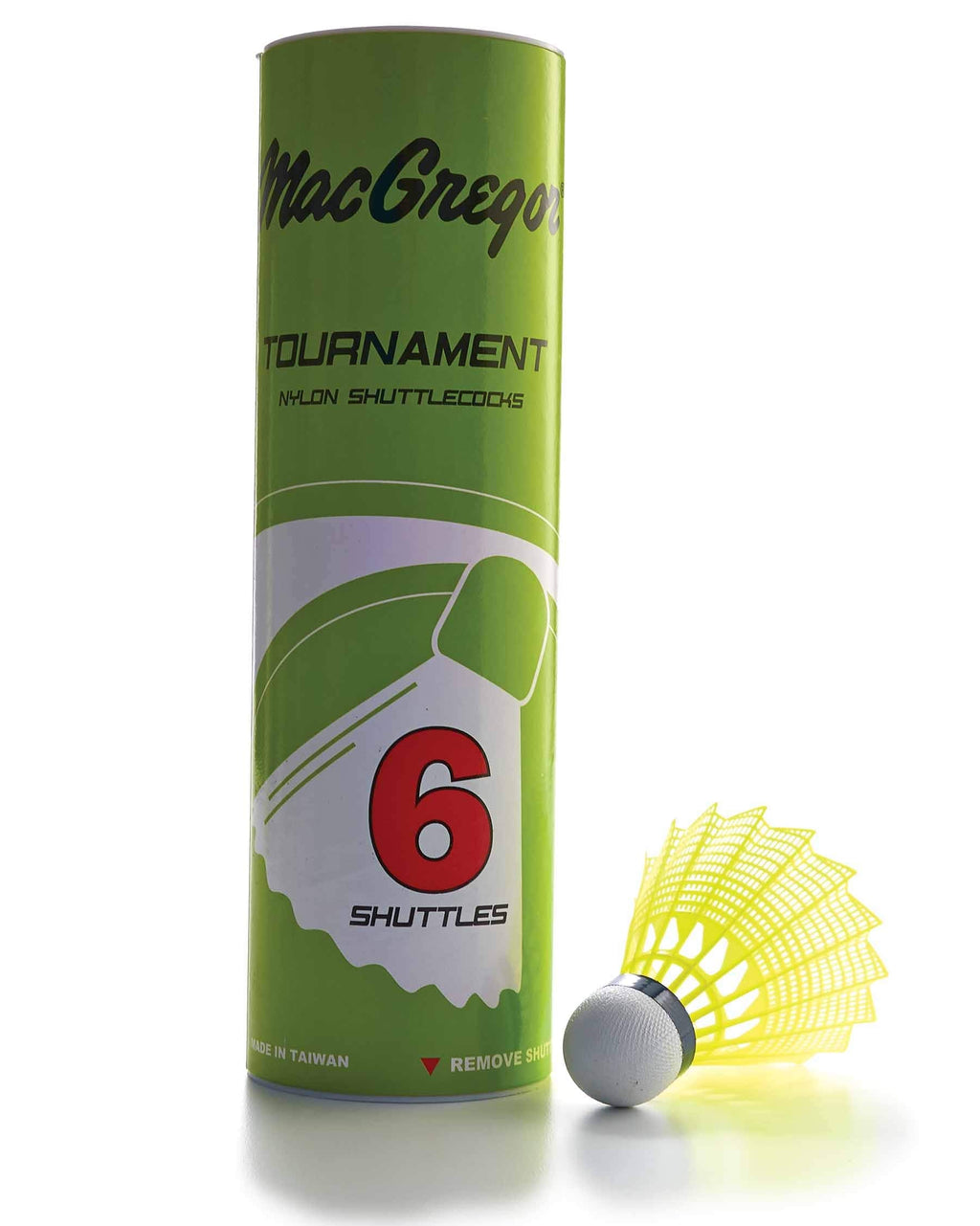 MacGregor Tournament Shuttlecocks 6/Tube - BeesActive Australia