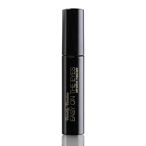 EASY ON THE EYES Sensitive Eye Mascara, (0.35 oz) By Beautify Beauties. Gives You Natural Looking Lashes. Non irritating, Great for Sensitive Eyes, Fragrance-free (Black) Black - BeesActive Australia