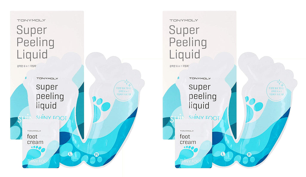 TONYMOLY Shiny Foot Super Peeling Liquid Set of 2 - BeesActive Australia