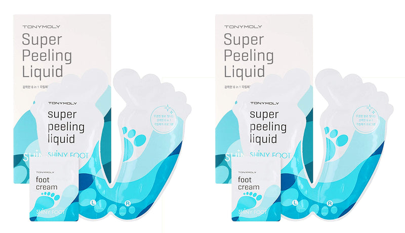 TONYMOLY Shiny Foot Super Peeling Liquid Set of 2 - BeesActive Australia