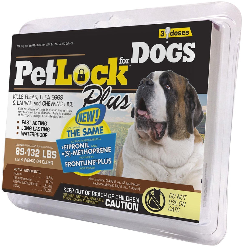 Petlock Security Flea Repellent for Dogs, X-Large - BeesActive Australia