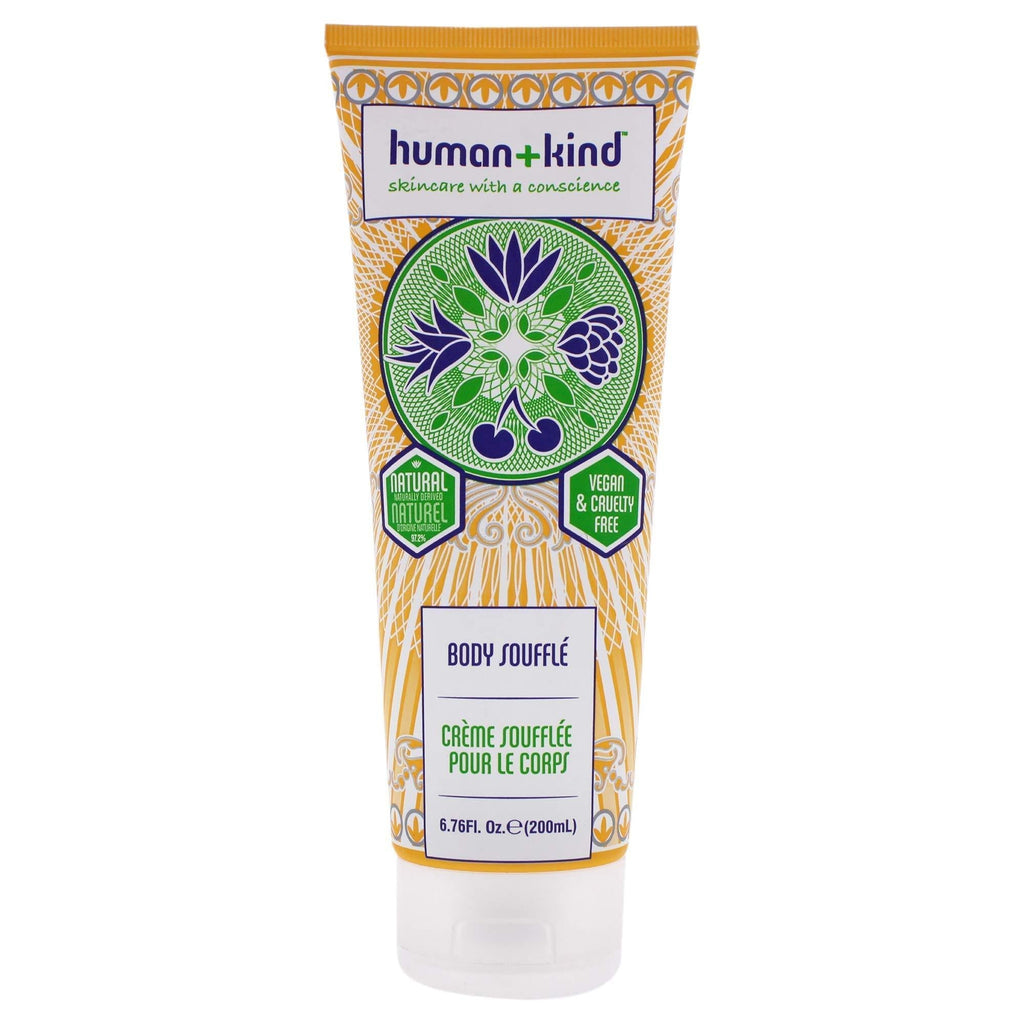 Human+Kind Body Souffle Tube, Lightly Whipped Cream Moisturizer, Heavenly, 6.76 Fl.Oz 6.76 Fl Oz - BeesActive Australia