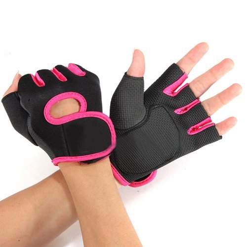 Flammi Women's Exercise Gloves Fitness Gym Workout Gloves Fundamental Training Gloves Pink - BeesActive Australia