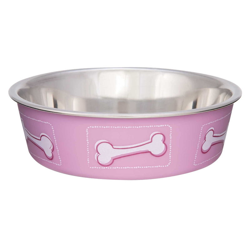 Loving Pets Coastal Bella Bowl Dog Bowl Small Pink - BeesActive Australia