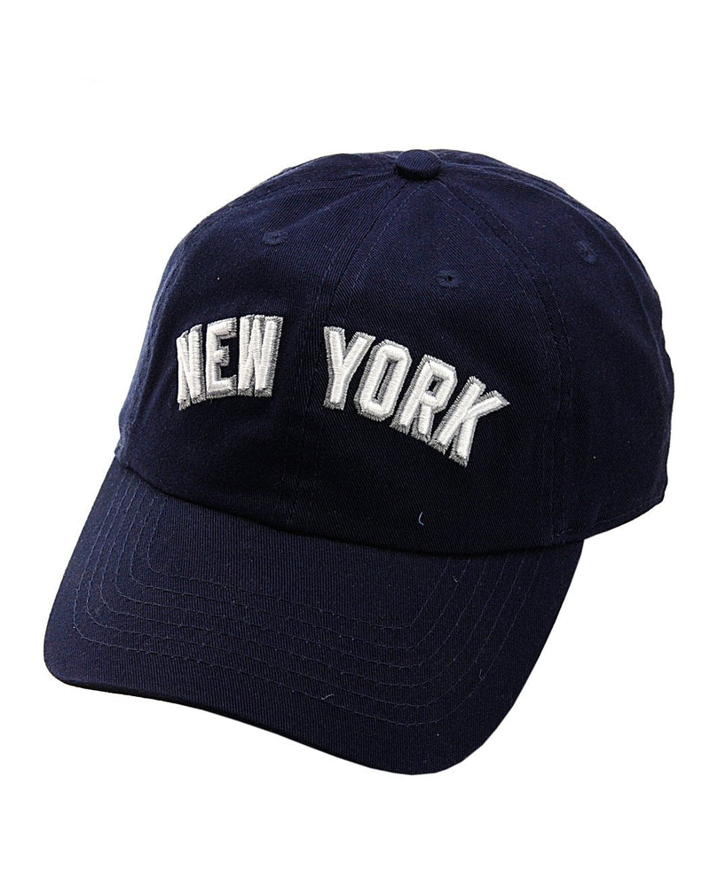 NYFASHION101 Unisex NYC New York City Embroidered Adjustable Low Profile Cap 01 Navy - BeesActive Australia