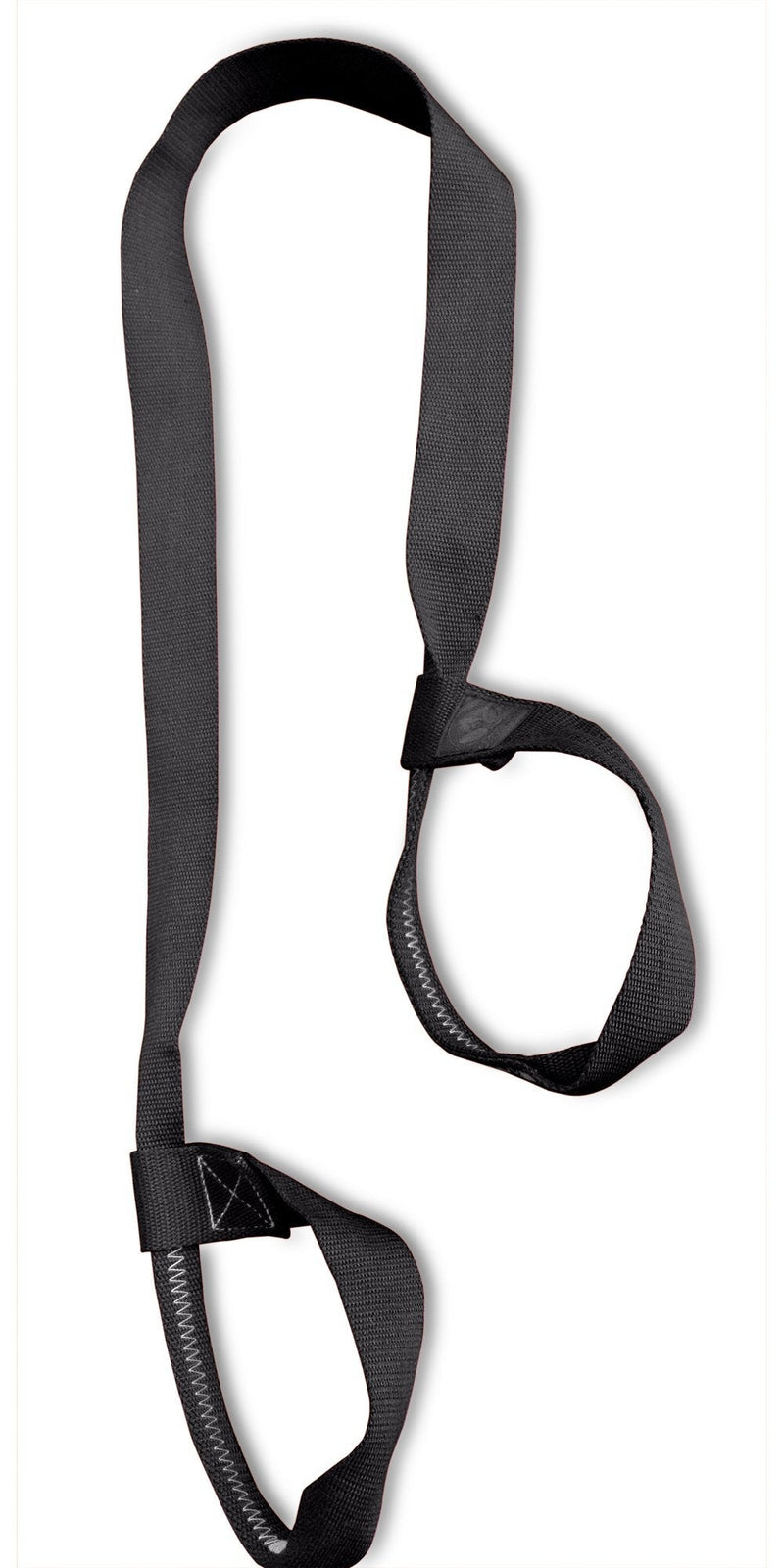 Yoga Mat Strap Sling, Adjustable and Durable 100% Cotton Mat Carrier Available in Two Lengths, Standard 66", Extra Long 85" Black 66 Inch - BeesActive Australia