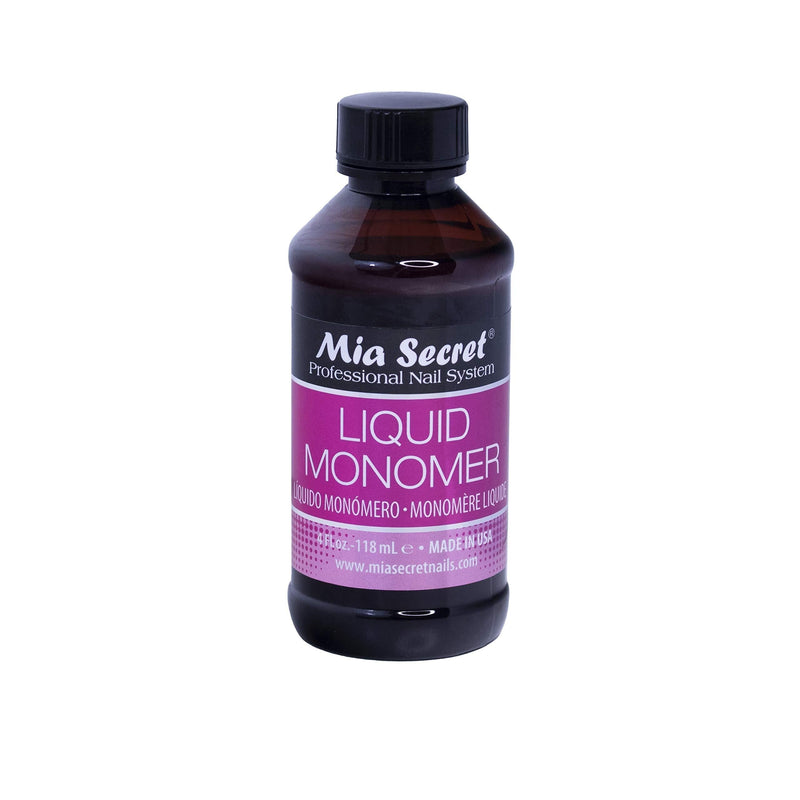 1 MIA SECRET 4 oz / 120ml LIQUID MONOMER PROFESSIONAL ACRYLIC NAIL SYSTEM - BeesActive Australia