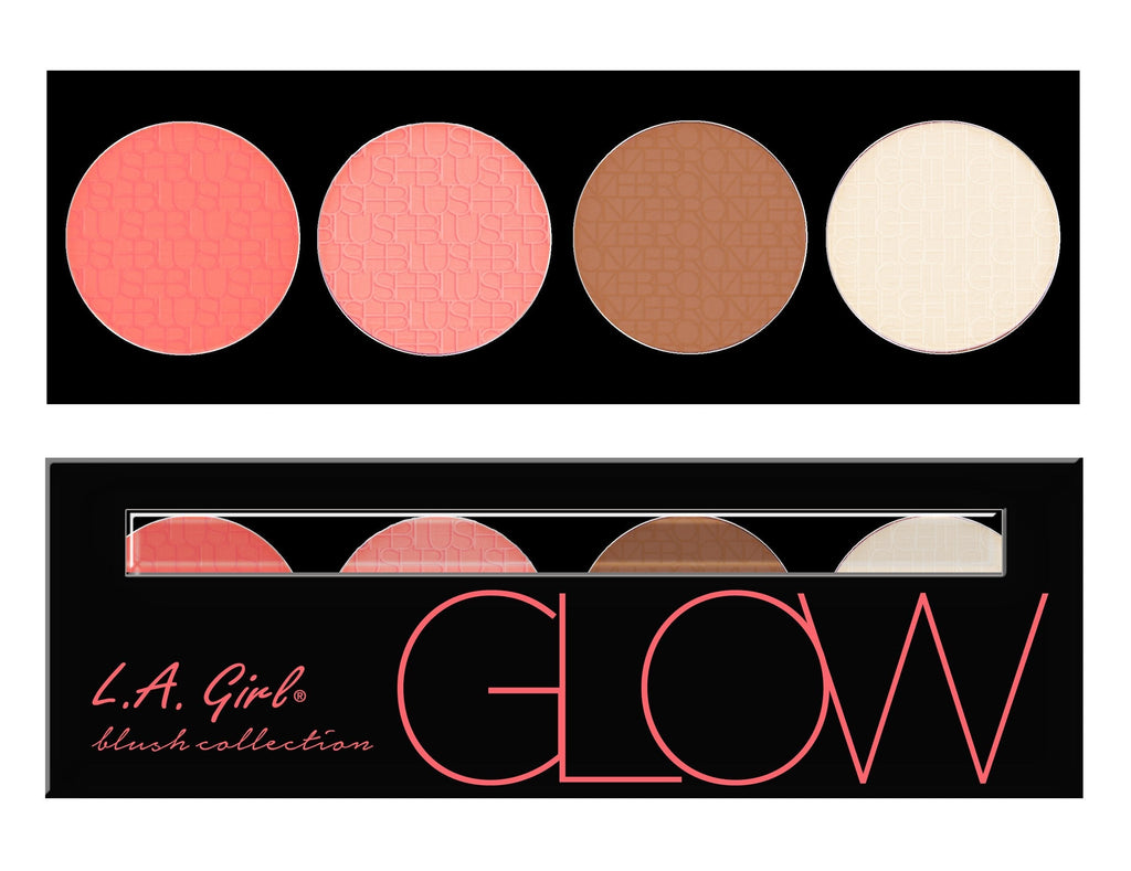 L.A. Girl Beauty Brick Blush Collection, Glow, 0.77 Ounce - BeesActive Australia