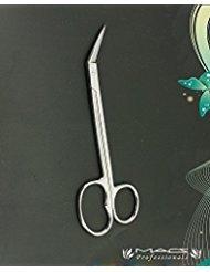 Ingrown Toe Nail Scissors One Blade Serrated Edges 2nd Blade Sharp Straigt with One Large Ring Professional Quality Macs-0561 - BeesActive Australia