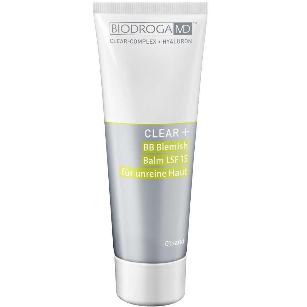 Biodroga MD Clear + BB Blemish Balm SPF 15 for Impure Skin 01Sand (01 Sand) - BeesActive Australia