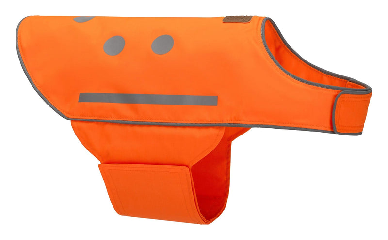 SPOT THE DOG! Reflective Vest Safety Apparel for All Dogs - Easy Fastening Closure, High Visibility Fluorescent Orange Large - BeesActive Australia