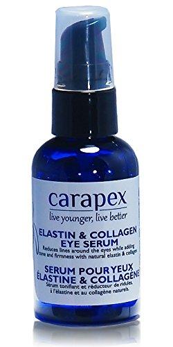 Carapex Collagen & Elastin Anti Aging Firming Eye Serum | Reduces Wrinkles, Under Eye Dark Circles, Crow’s Feet, Fine Lines and Puffiness | Fragrance Free, Paraben Free for Sensitive Skin, 2 oz Single - BeesActive Australia