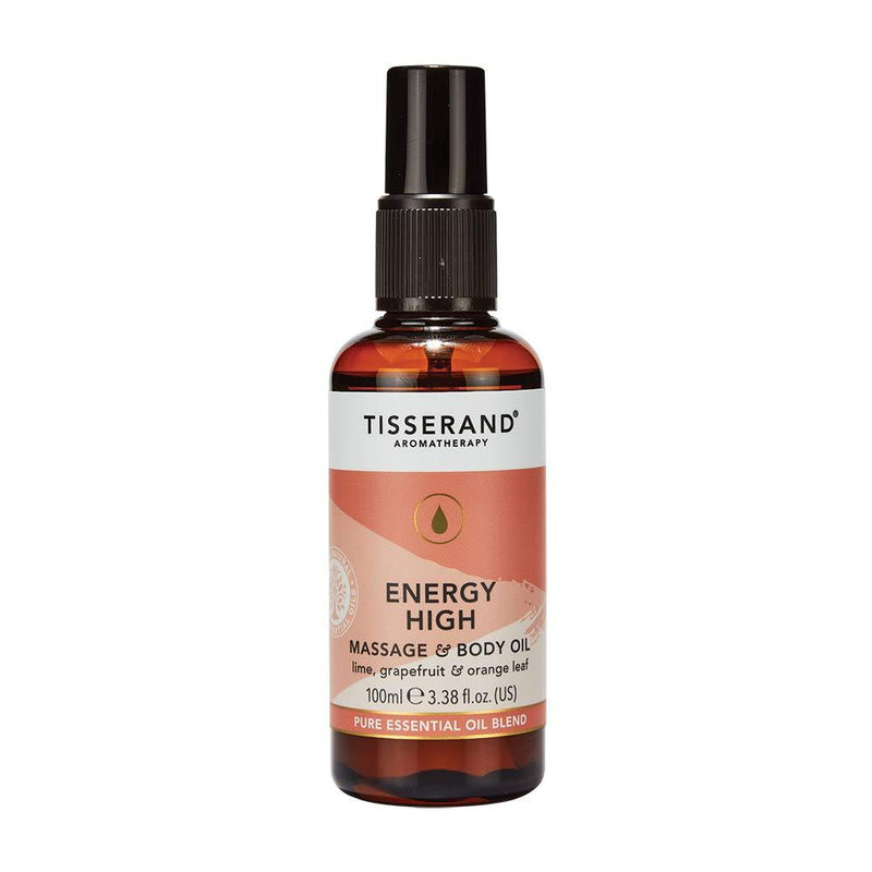TISSERAND Energy High Massage & Body Oil 100ml - BeesActive Australia