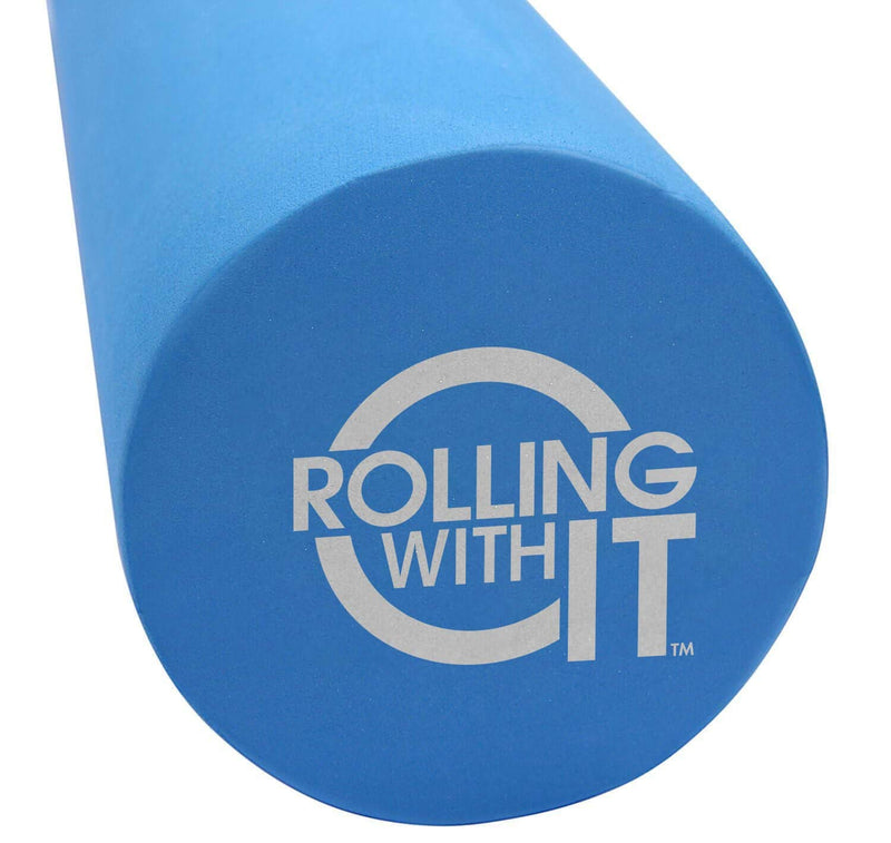 Rolling With It Foam Roller - High Density - for Exercise and Muscle Recovery - Eco-Friendly Back Roller - Select Size Below 13-18-36 inches 13 x 6 Inch - BeesActive Australia