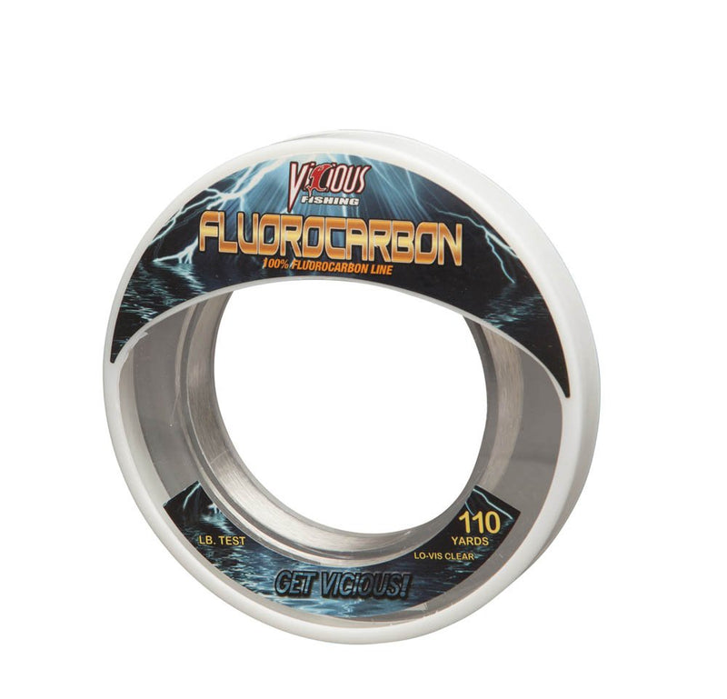 Vicious Fishing 50# Fluorocarbon Leader Line 50 lb. Test 33 Yards - BeesActive Australia